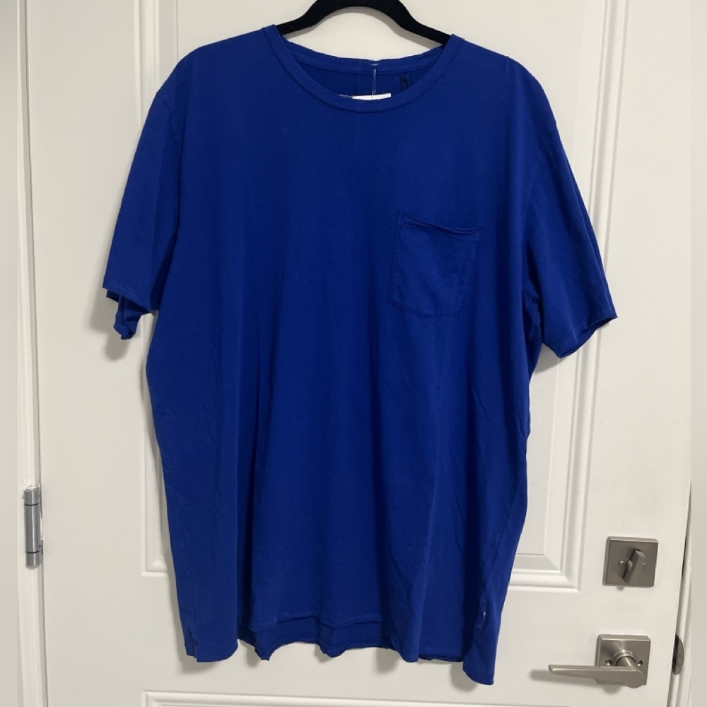 NWT - Rag & Bone Men’s Organic Cotton Miles Principle Jersey Tee - Size XXL